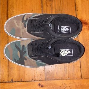 Mens camo vans